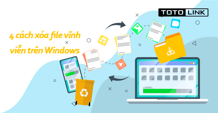 4 cách xóa file vĩnh viễn trên Windows đơn giản bạn cần biết 10 4 cách xóa file vĩnh viễn trên Windows đơn giản bạn cần biết