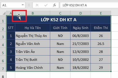 Di Chuyển, Copy Dữ Liệu Trong Excel 2019 - Thủ Thuật Excel 04 3 copy-du-lieu-trong-excel-2019-buoc-2